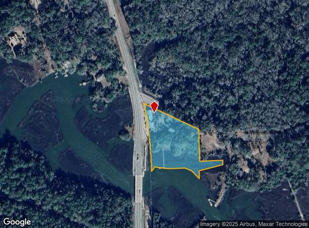 8083 Point Of Pines Rd, Edisto Island, SC Parcel Map