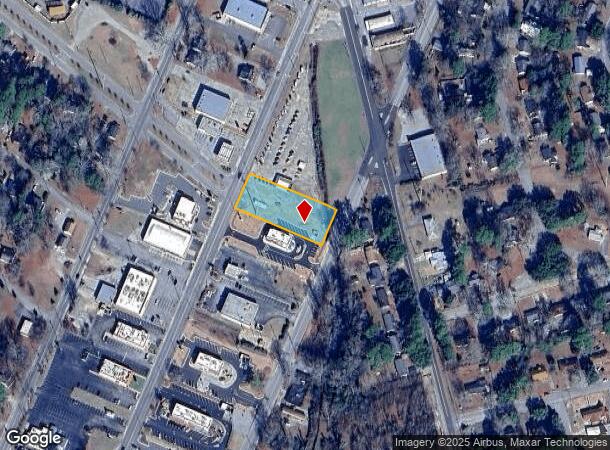  1200 S Main St, Laurinburg, NC Parcel Map