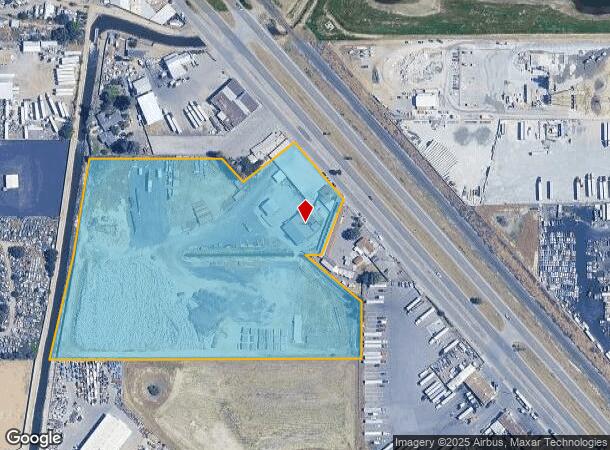 3535 S Golden State Blvd, Fresno, CA Parcel Map