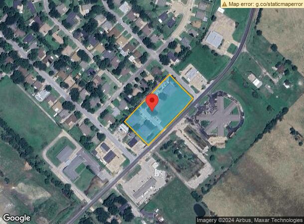  1805 N Frances St, Terrell, TX Parcel Map