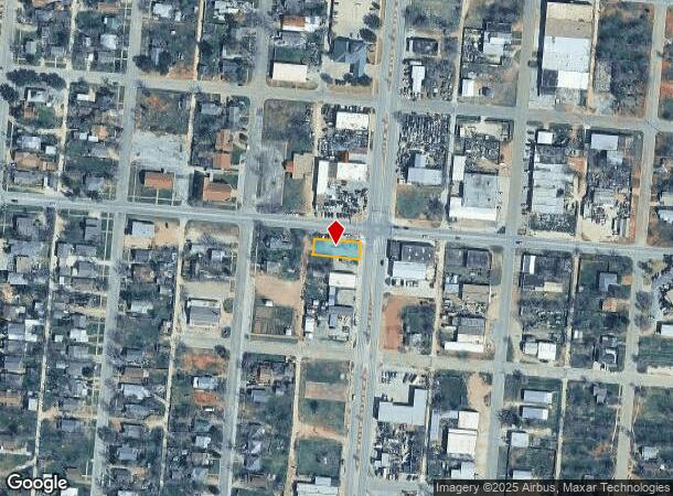  942 Pine St, Abilene, TX Parcel Map