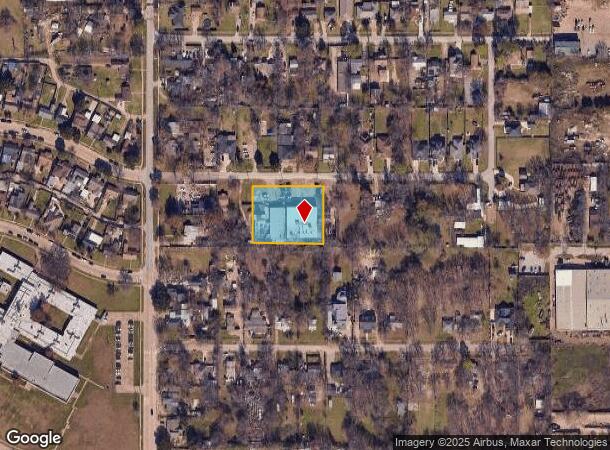 10936 Martin St, Balch Springs, TX Parcel Map