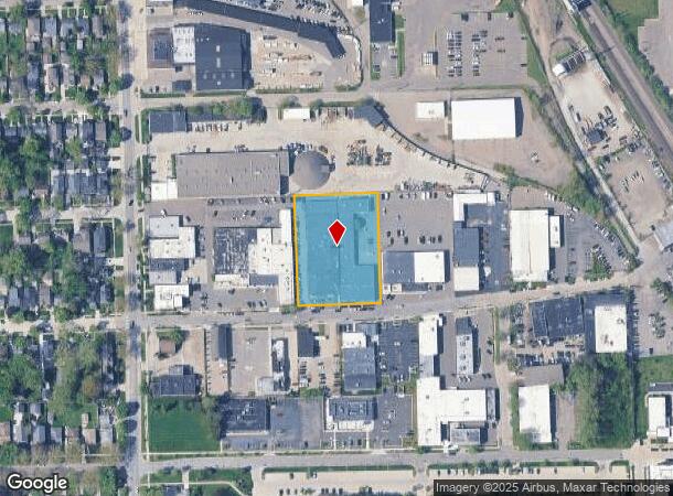  2211 Cole St, Birmingham, MI Parcel Map