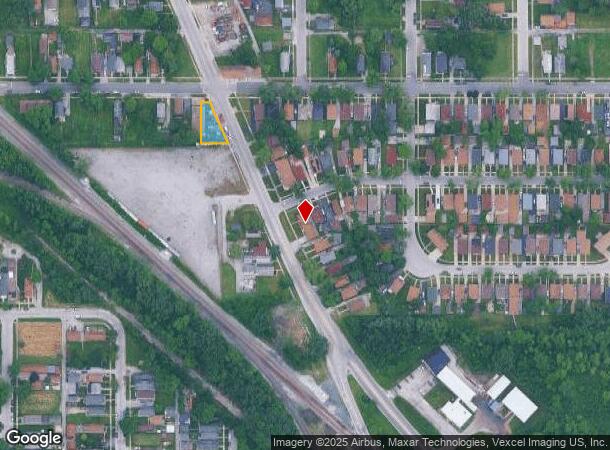  621 E 155Th Pl, Phoenix, IL Parcel Map