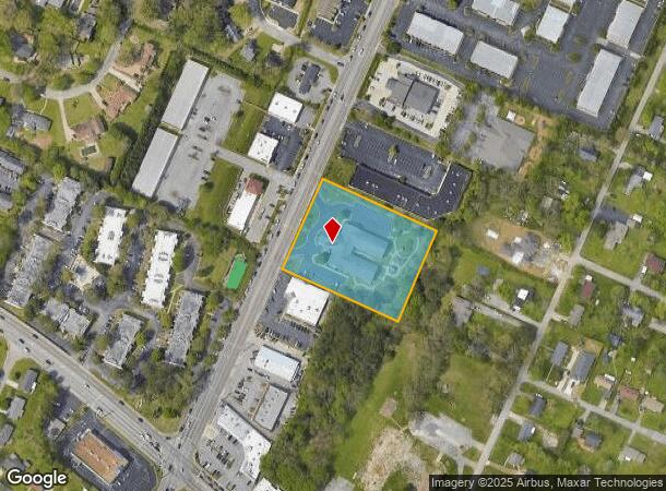  1502 Gunbarrel Rd, Chattanooga, TN Parcel Map