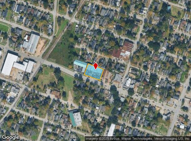  7317 Canal St, Houston, TX Parcel Map