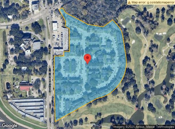  9707 S Gessner Rd, Houston, TX Parcel Map