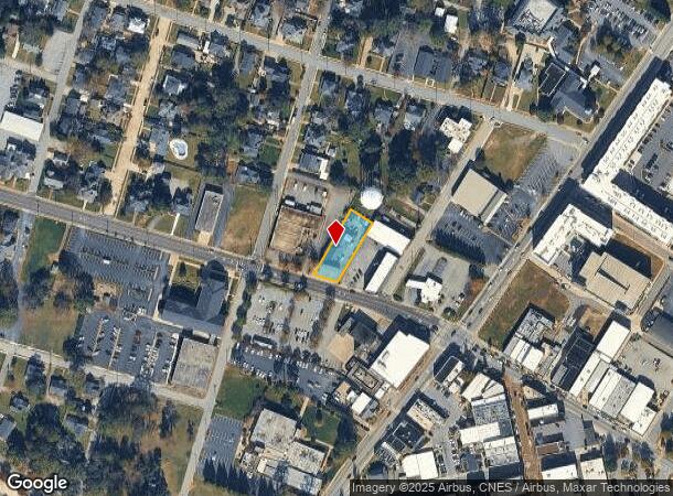  120 W Poinsett St, Greer, SC Parcel Map