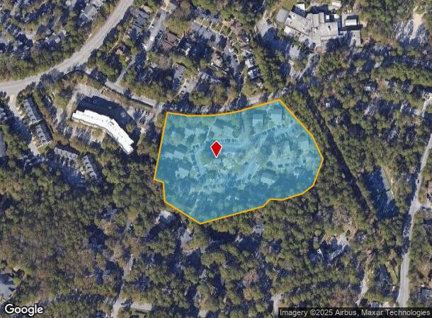  105 Hillpine Rd, Columbia, SC Parcel Map