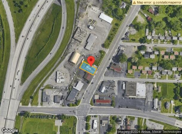  1064 Harlem Rd, Buffalo, NY Parcel Map