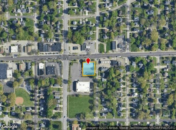  1293 Copley Rd, Akron, OH Parcel Map