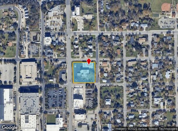 102 W 3Rd St, Georgetown, TX Parcel Map