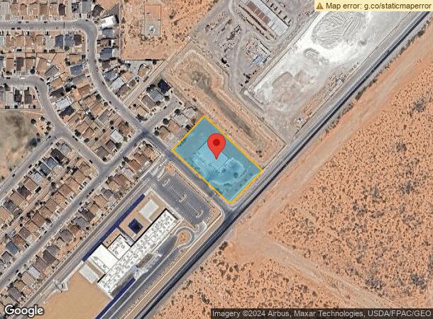  11971 Dyer St, El Paso, TX Parcel Map