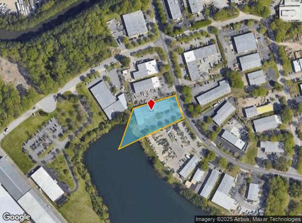 1020 Executive Blvd, Chesapeake, VA Parcel Map
