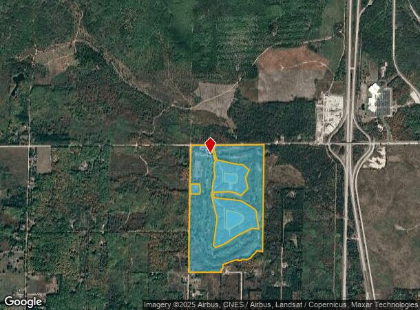  5825 W 4 Mile Rd, Grayling, MI Parcel Map