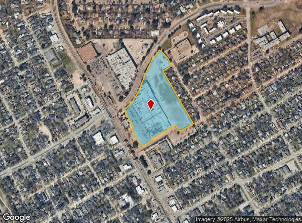  3200 S Lancaster Rd, Dallas, TX Parcel Map