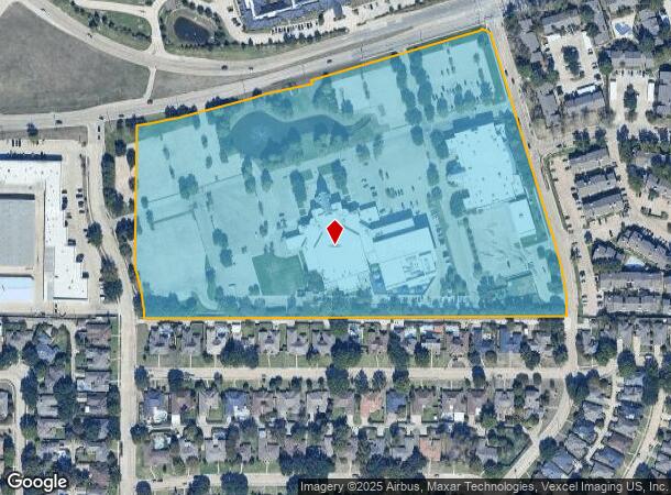  2644 E Trinity Mills Rd, Carrollton, TX Parcel Map
