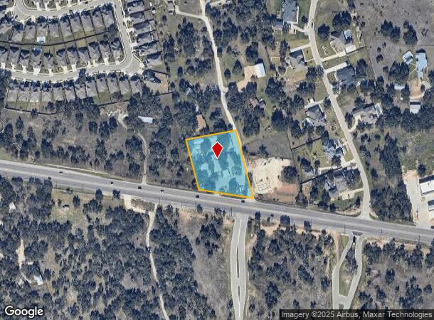 75 Chaparral Rd, Georgetown, TX Parcel Map