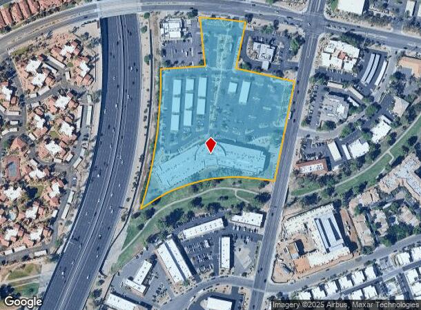 8901 E Mountain View Rd, Scottsdale, AZ Parcel Map