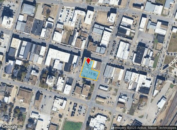  10 W Main St, Ardmore, OK Parcel Map