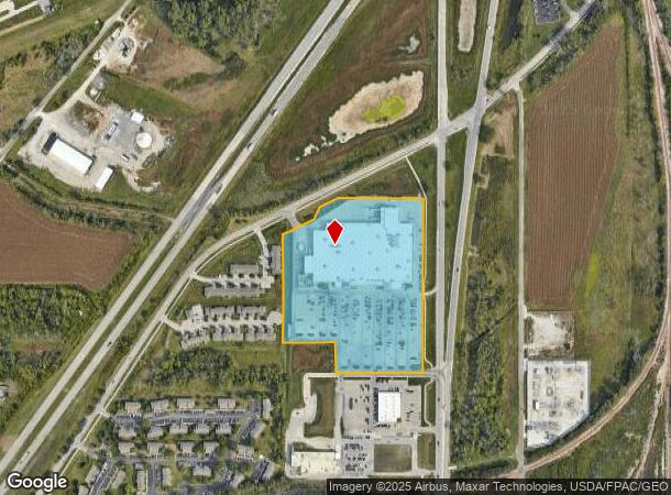 1800 N 16Th St, Council Bluffs, IA Parcel Map