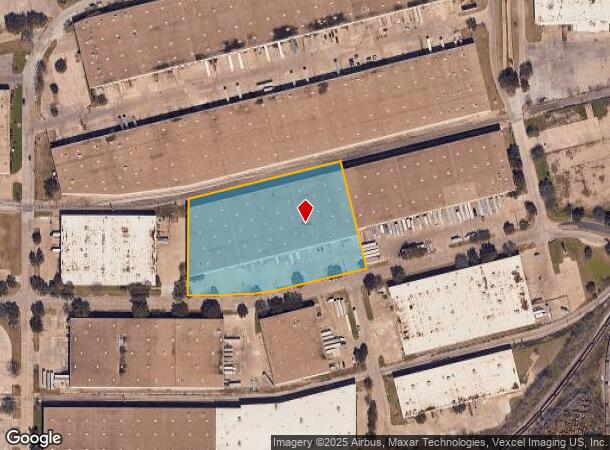 3625 La Reunion Pkwy, Dallas, TX Parcel Map