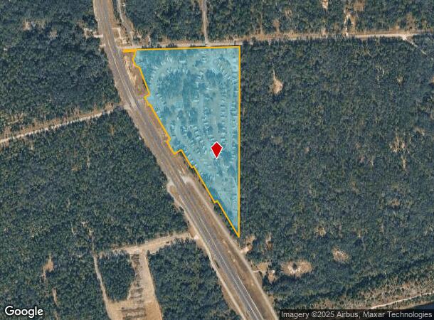 10885 N Suncoast Blvd, Inglis, FL Parcel Map