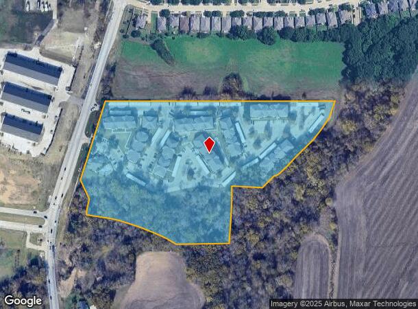 3300 N Mcdonald St, Mckinney, TX Parcel Map