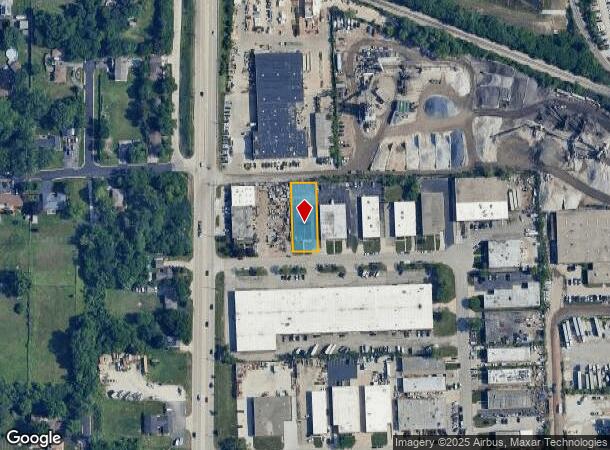  1704 W Armitage Ct, Addison, IL Parcel Map
