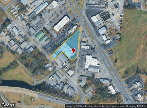  1103 Nw Broad St, Murfreesboro, TN Parcel Map