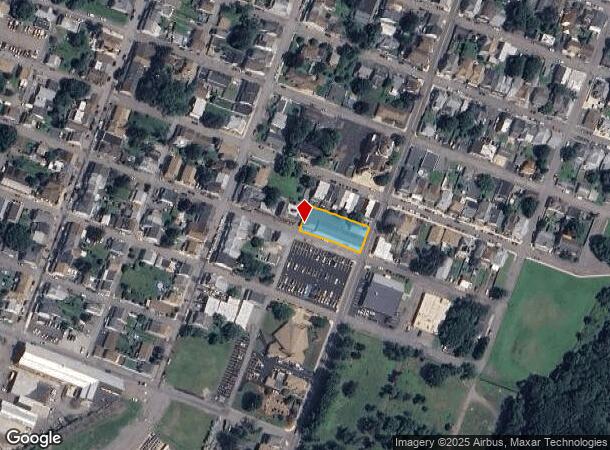198 S Poplar St, Hazleton, PA Parcel Map