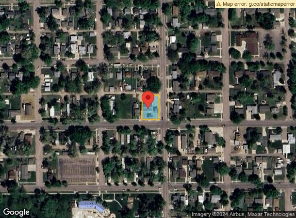  1218 E 1St Ave, Mitchell, SD Parcel Map