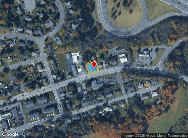  3511 E Main St, Morgantown, PA Parcel Map