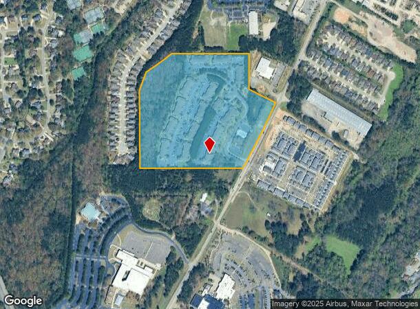 7278 Cahaba Valley Rd, Birmingham, AL Parcel Map