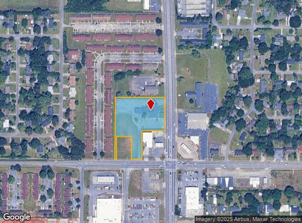  703 N Houston Rd, Warner Robins, GA Parcel Map