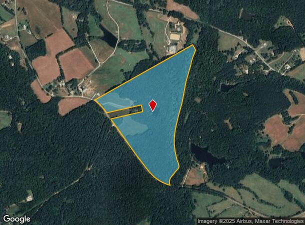 Woodlawn Rd, Mansfield, GA Parcel Map