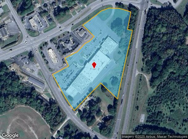  405 E Boulevard, Williamston, NC Parcel Map