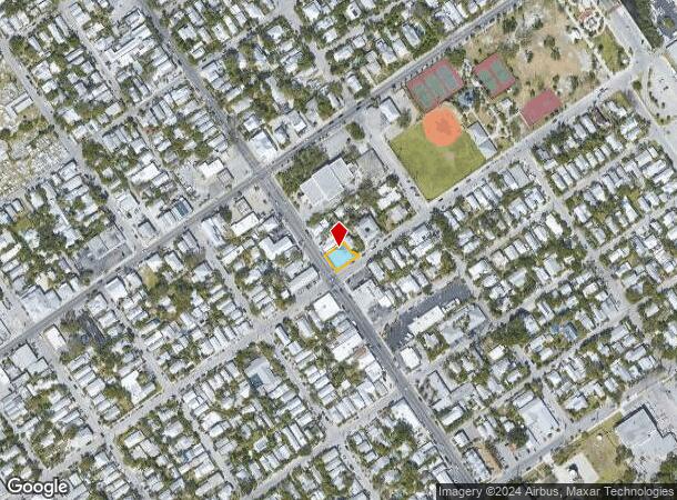  1021 White St, Key West, FL Parcel Map