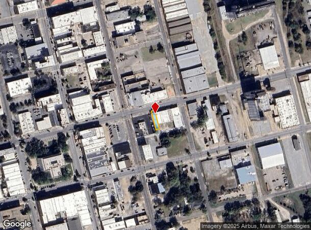  210 E Houston St, Sherman, TX Parcel Map