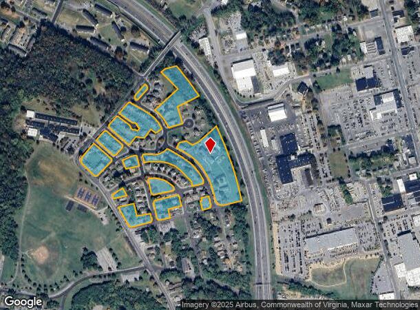 1823 Dunbar St Nw, Roanoke, VA Parcel Map