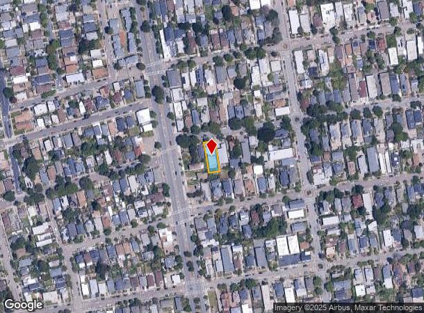 1520 Woolsey St, Berkeley, CA Parcel Map