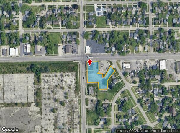  3302 Davison Rd, Flint, MI Parcel Map