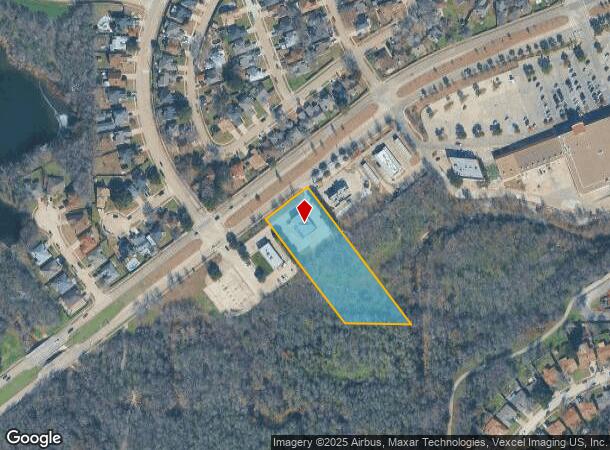 2210 Se Green Oaks Blvd, Arlington, TX Parcel Map