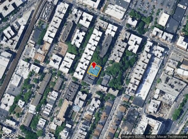 1675 Bryant Ave, Bronx, NY Parcel Map