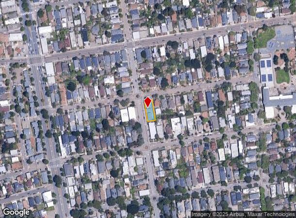 1600 Tyler St, Berkeley, CA Parcel Map
