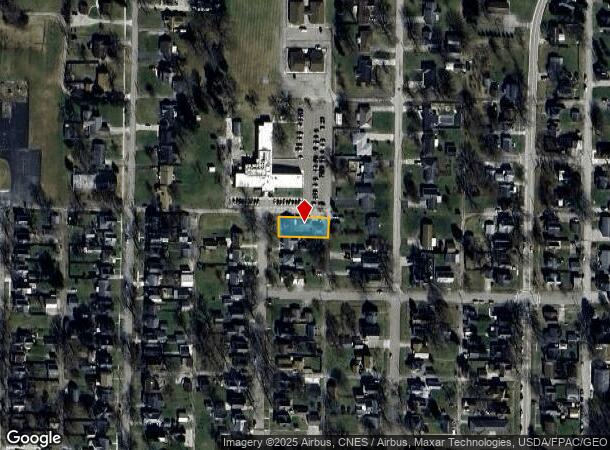 613 N Columbus St, Crestline, OH Parcel Map