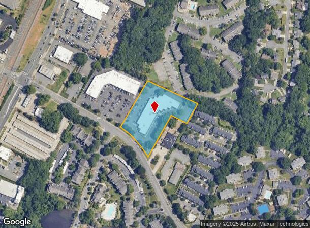  7701 Sharon Lakes Rd, Charlotte, NC Parcel Map