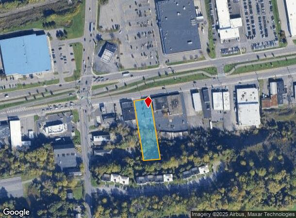  2528 Erie Blvd E, Syracuse, NY Parcel Map