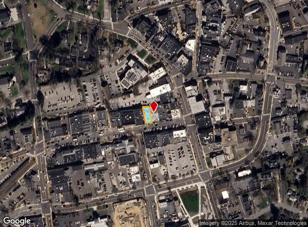  39 Elm St, New Canaan, CT Parcel Map