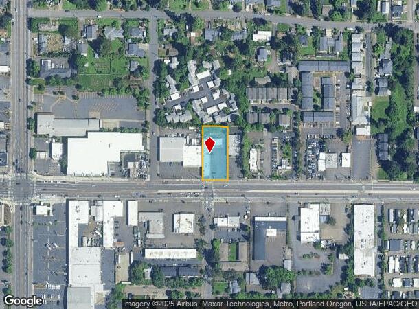  12503 Se Division St, Portland, OR Parcel Map